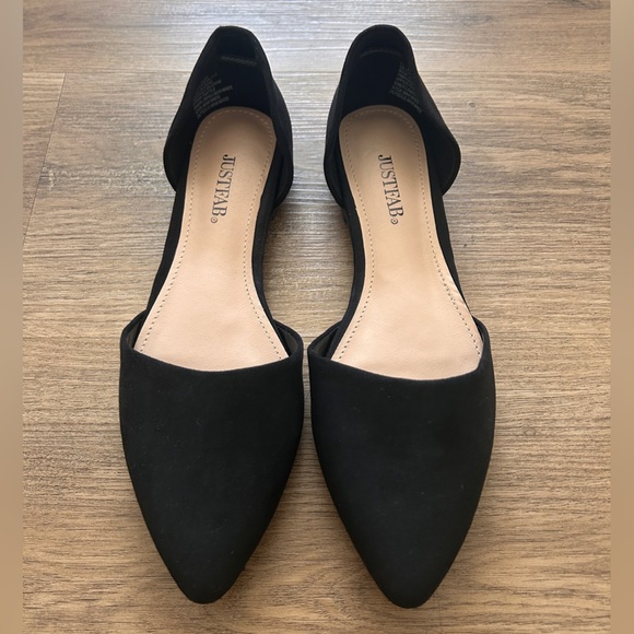 JustFab Woman’s Suede Flats- NWOT - Picture 2 of 9